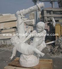 China Belas esculturas de bebê em mármore. fornecedor