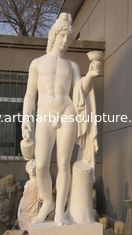 China Esculturas de mármore do homem ocidental para jardim e decoração de lares Escultura fornecedor