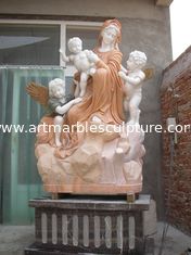 China Escultura de pedra de mãe e bebê fornecedor