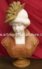 China Estátua de busto de mármore fornecedor
