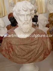 China Estátua de busto de mármore para homem fornecedor