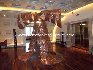 China Escultura paisagística de aço inoxidável fornecedor