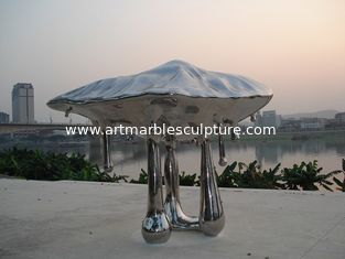 China Escultura de aço inoxidável com acabamento de espelho, escultura de metal polido,fornecedor de escultura de aço inoxidável da China fornecedor
