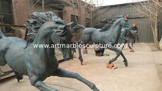 China Novas esculturas de cavalos de bronze, estátuas de cavalos de bronze ao ar livre para escultor e artista, fornecedor de esculturas da China fornecedor