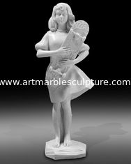China Escultura de estatua de mármore branco polaco de alta qualidade para exposição,fornecedor de escultura em pedra fornecedor