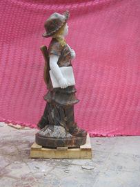 Escultura de mármore multicolorida fornecedor