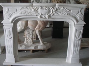 Lareiras de mármore branco fornecedor
