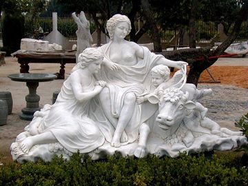 Escultura de mármore familiar fornecedor