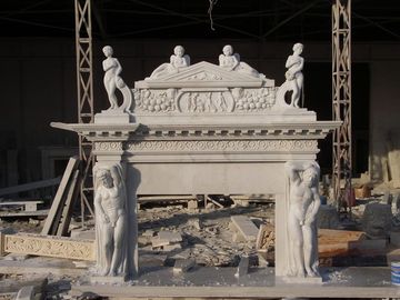 Lareiras de mármore branco fornecedor
