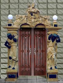 Colunas de estátuas para portas ou edifícios fornecedor