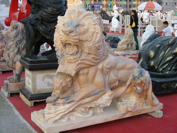 Um par de esculturas de Leões da China fornecedor