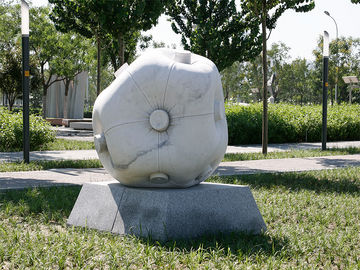 Esculturas de mármore branco da cidade de Morden para o parque fornecedor