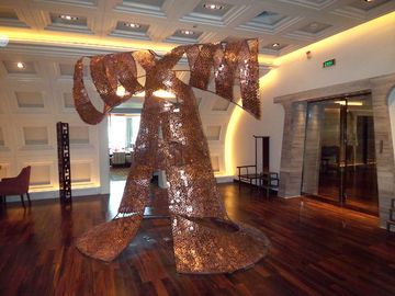 Escultura paisagística de aço inoxidável fornecedor