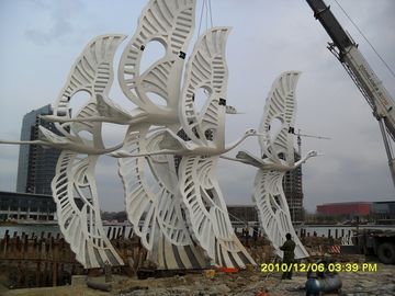 Escultura paisagística de aço inoxidável fornecedor
