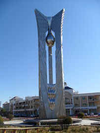 Escultura paisagística de aço inoxidável fornecedor