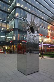 Escultura paisagística de aço inoxidável fornecedor