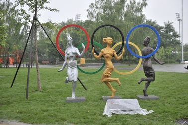 Escultura de metal ao ar livre fornecedor