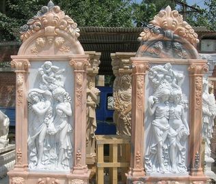 Colunas de estátuas para portas ou edifícios fornecedor