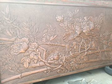 Boa venda, relevo forjado, escultura de bronze para artista. fornecedor