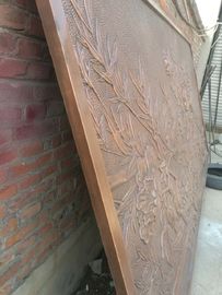 Boa venda, relevo forjado, escultura de bronze para artista. fornecedor