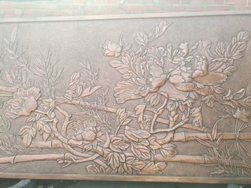 Boa venda, relevo forjado, escultura de bronze para artista. fornecedor
