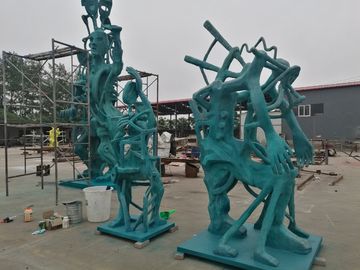Esculturas de bronze para artista americano, escultura de bronze personalizada para exposição, fornecedor de esculturas de bronze da China fornecedor