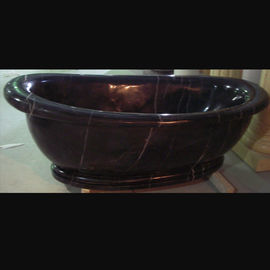 Banheira de mármore preto para decoração de hotel com polimento para banheiro, fornecedor de esculturas da China fornecedor