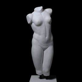 Pedra clássica estátua de dama nua escultura de mármore abstrato, China escultura de pedra escultura fornecedor fornecedor