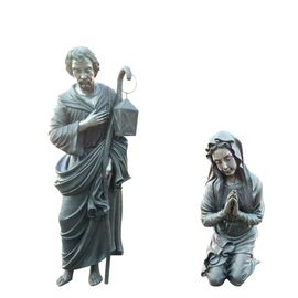 Escultura de metal de jardim Jesus e crianças estátuas de bronze, estátuas de bronze personalizadas, fornecedor de esculturas da China fornecedor