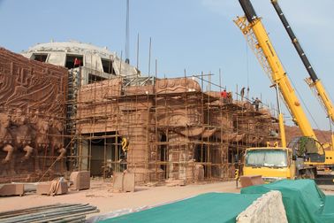 Grande grande projeto de escultura de arenito vermelho, China escultura de pedra escultura fornecedor fornecedor