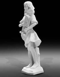 Exposição de arte interna esculturas de mármore bela garota estátua de pedra, fornecedor de entalhes em pedra fornecedor