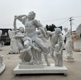 Museu de estátuas da Roma Antiga esculturas de mármore réplica de Hércules estátua de pedra, fornecedor de esculturas em pedra fornecedor